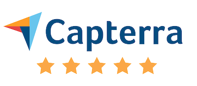 Capterra reviews badge